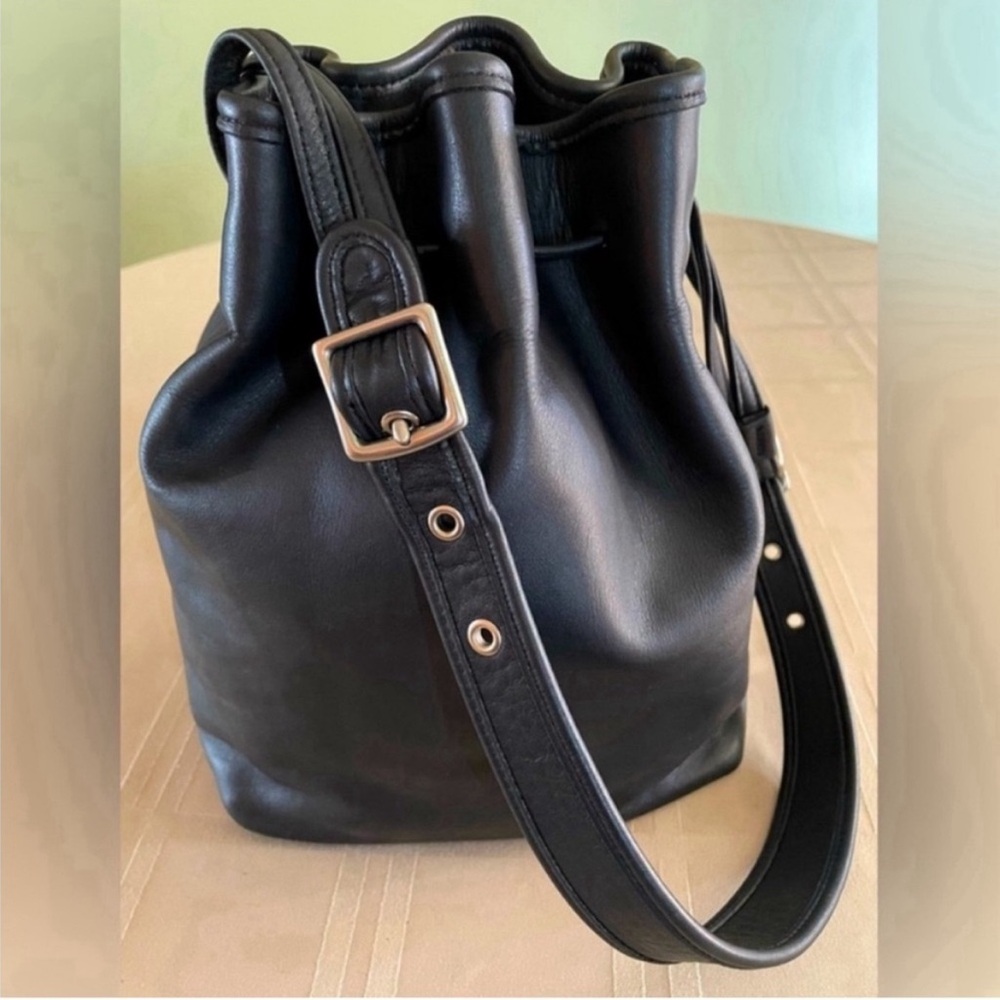 Vintage Coach Legacy Drawstring Bag 9165